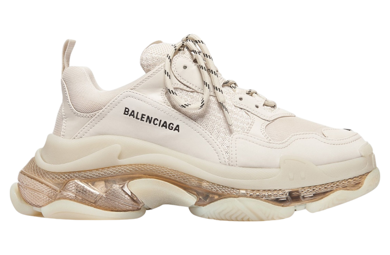 Balenciaga Triple S Clear Sole White