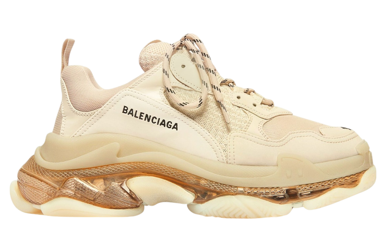 Beige balenciaga triple s online