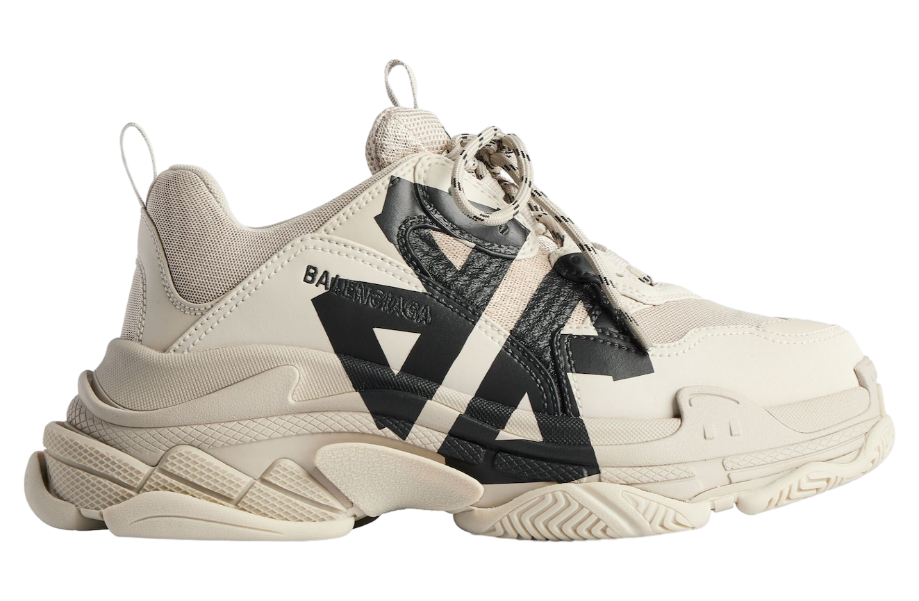 Balenciaga Triple S Tape Beige / Black