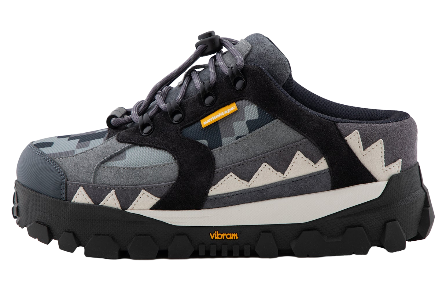 Bape BY Kazuki Kuraishi Show Clog Sta Gray