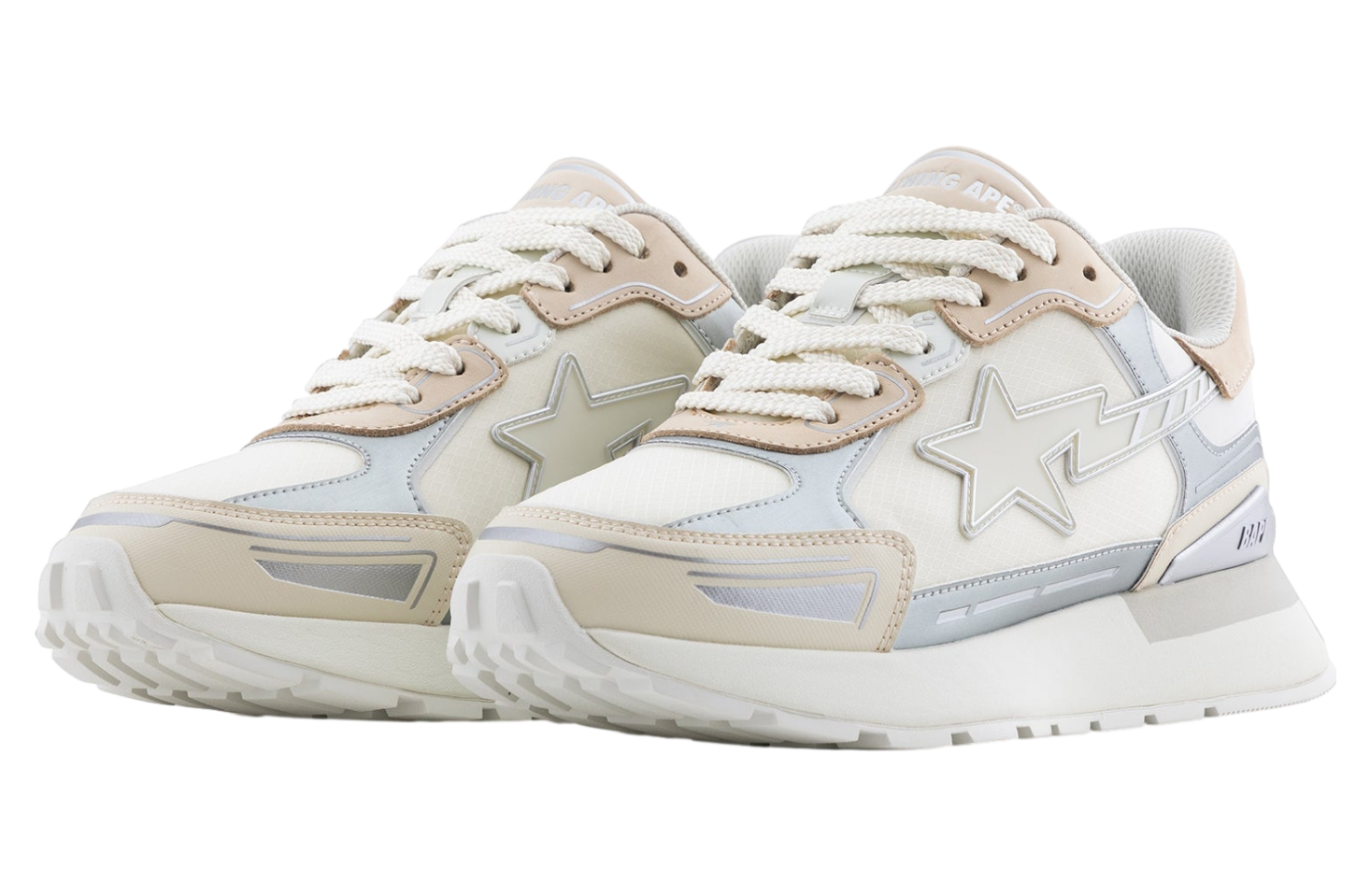 Bape Cross Sta #1 Ivory