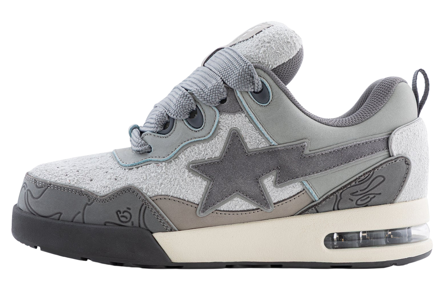 Bape Flip Sta #1 Gray