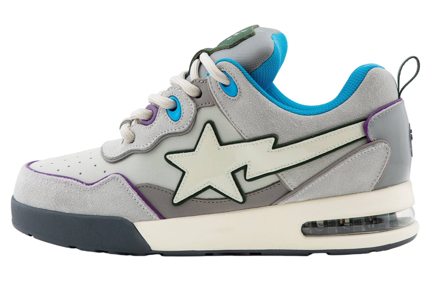 Bape Flip Sta #2 WMNS Gray / Blue