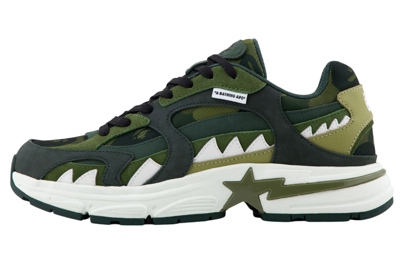 Bape Shark Sta #1 WMNS Green / White