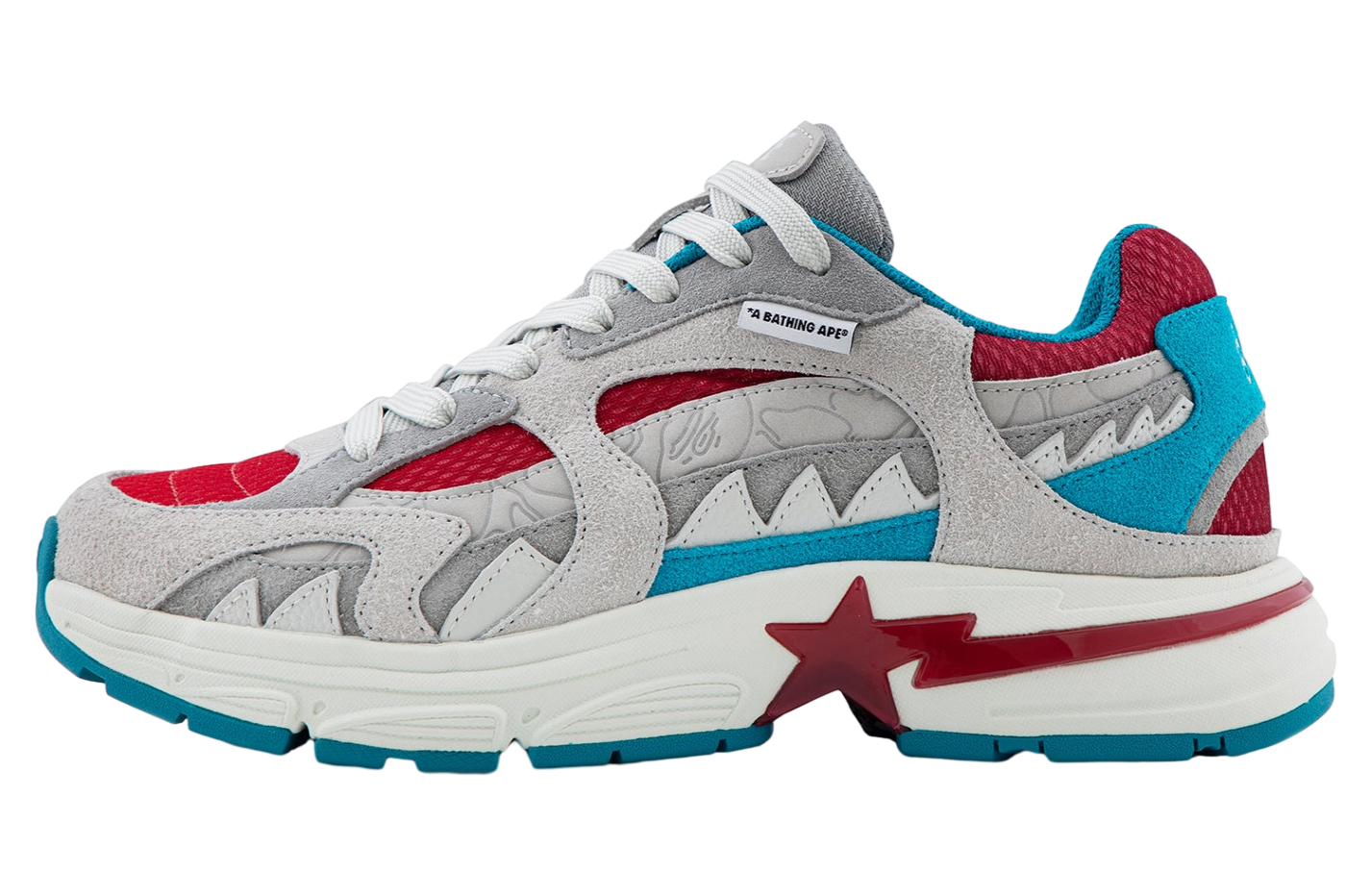 Bape Shark Sta #2 Gray