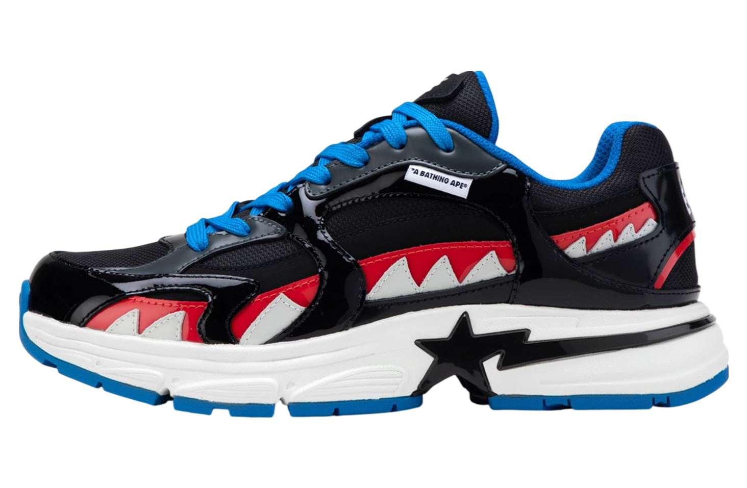 Bape Shark Sta #3 Black / Red / Blue