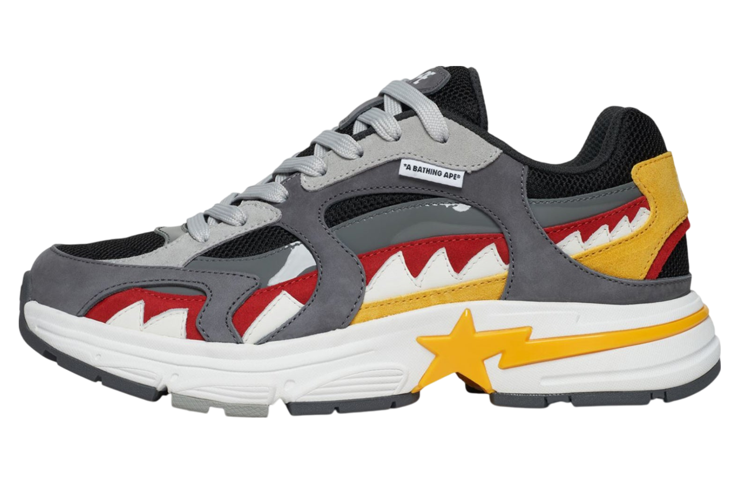 Bape Shark Sta Malaysia Gray