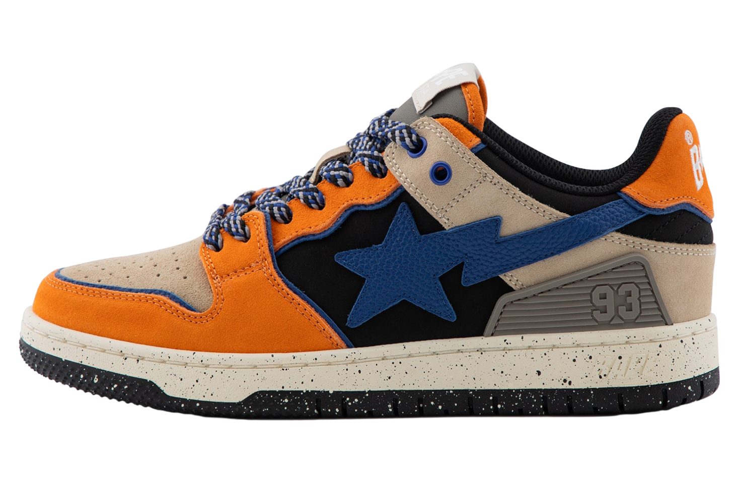 Bape Sk8 Sta #1 Orange / Blue