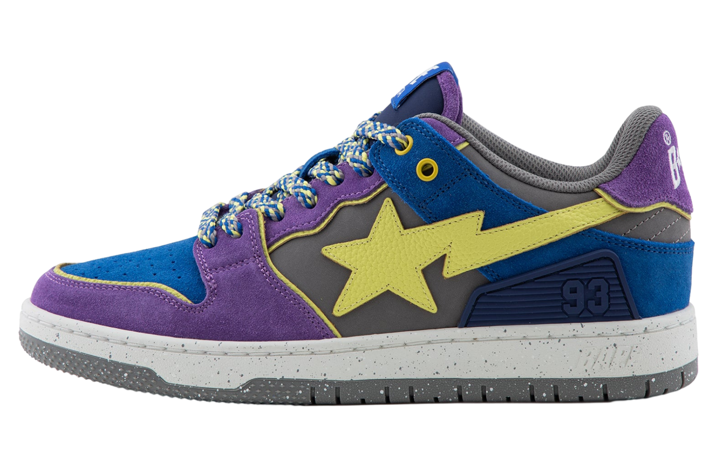 Bape Sk8 Sta #1 Purple / Yellow