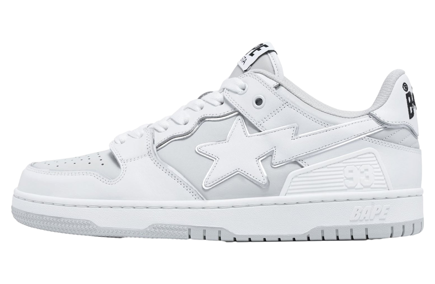 Bape Sk8 Sta #3 WMNS White 93