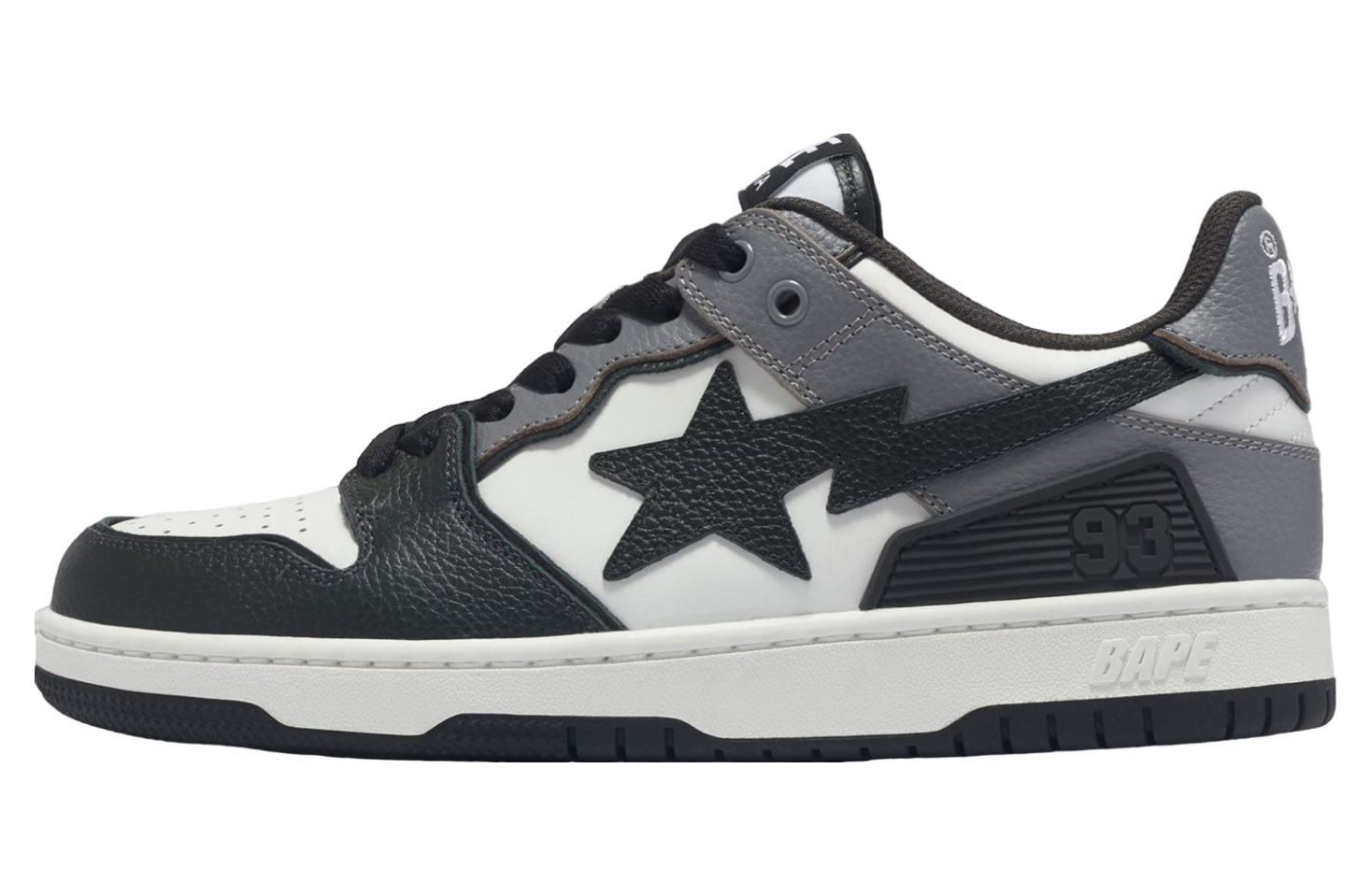 Bape Sk8 Sta #5 Black / Grey / White