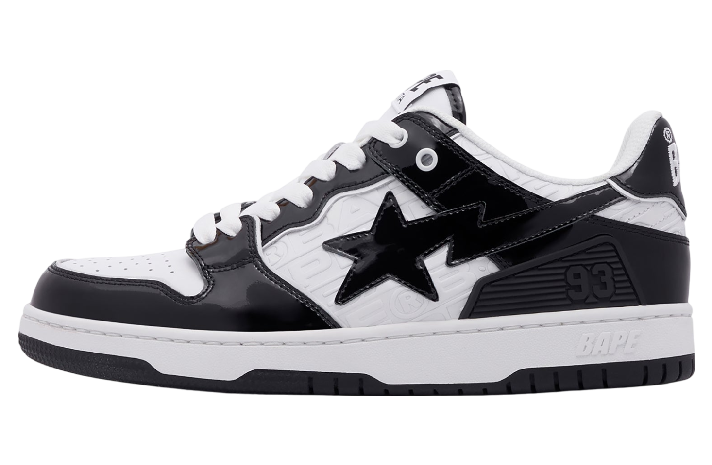 Bape Sk8 Sta #5 Black / White