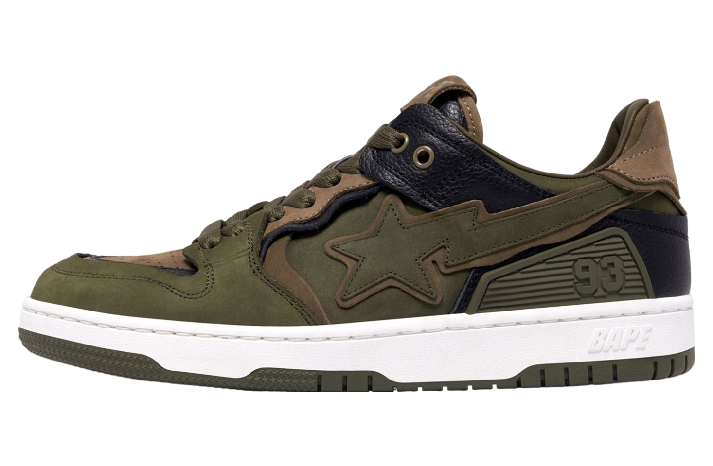 Bape Sk8 Sta #6 Olive Drab