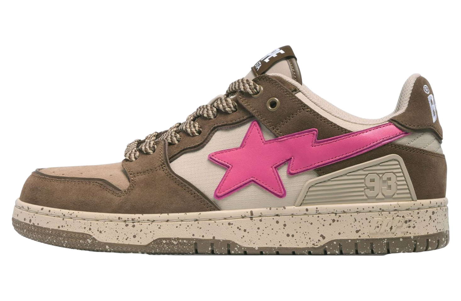 Bape Sk8 Sta #6 WMNS Brown / Pink