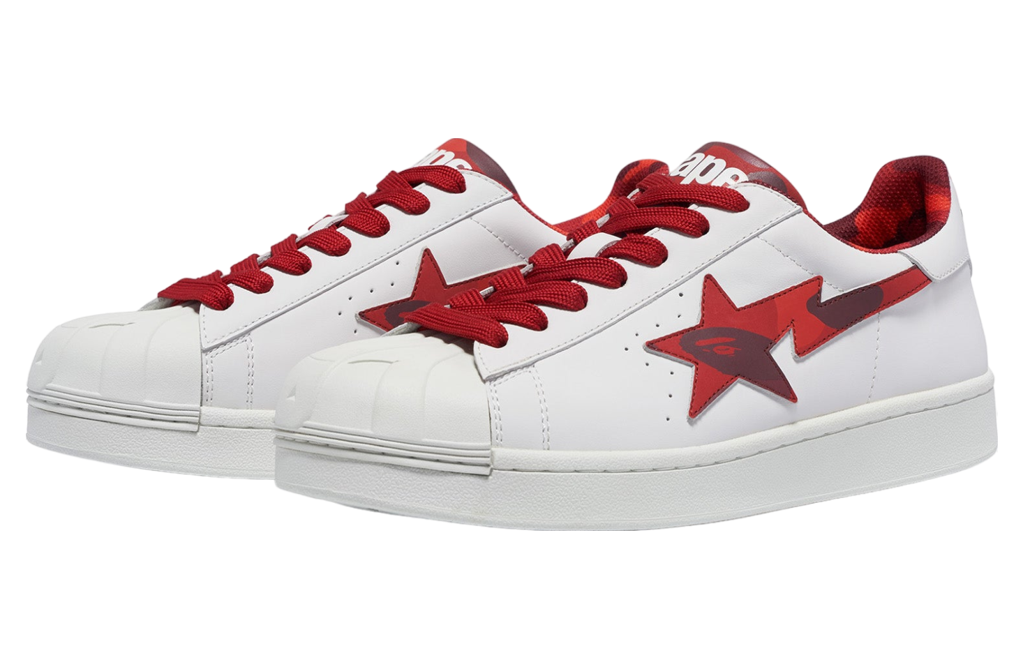 Bape Skull Sta WMNS Red