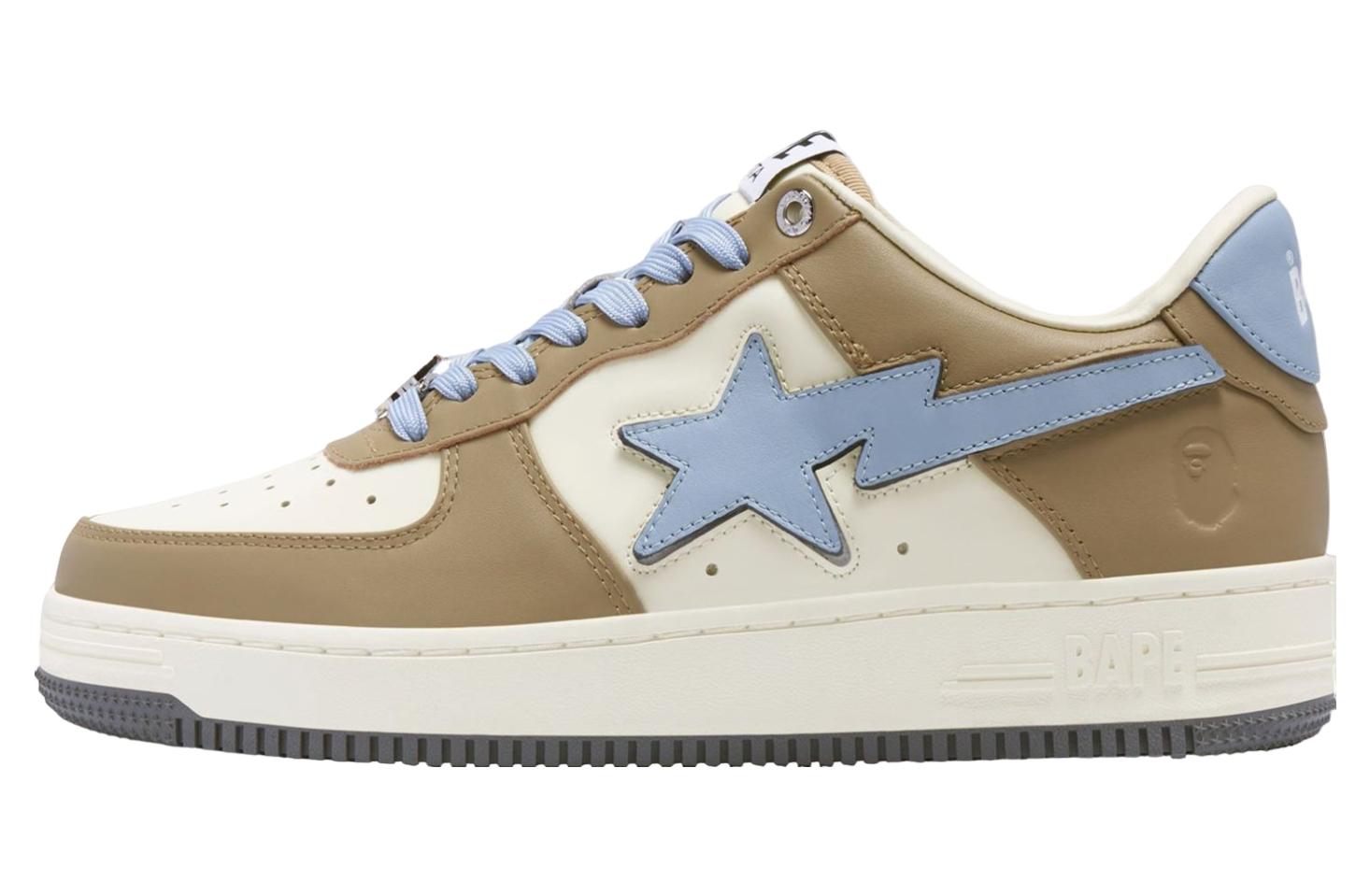 Bape Sta #4 Beige / Pale Blue