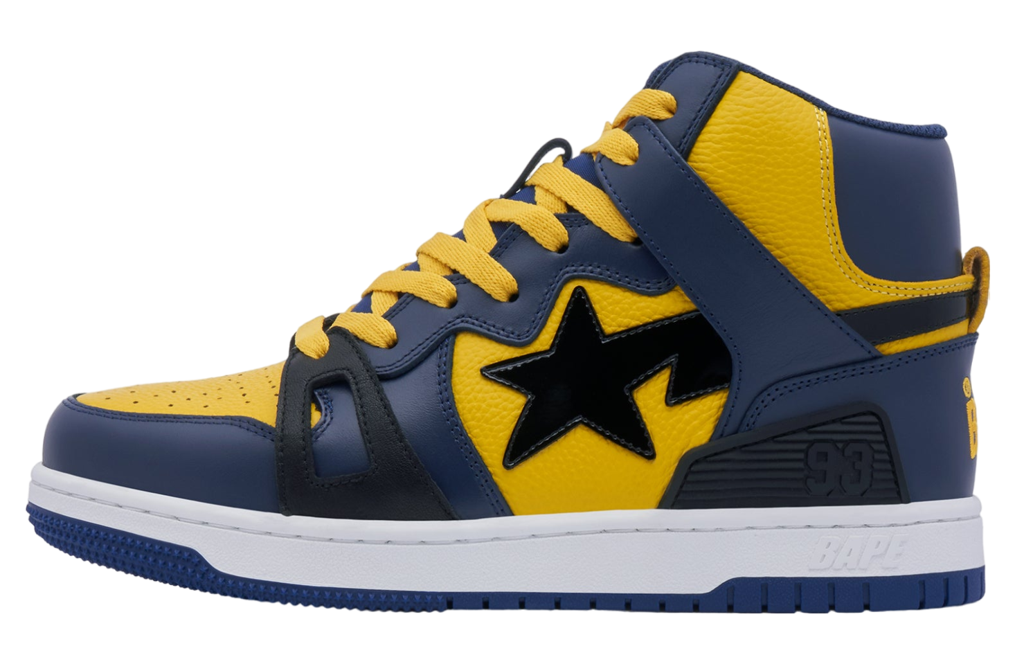 Bape Sta 93 HI Yellow