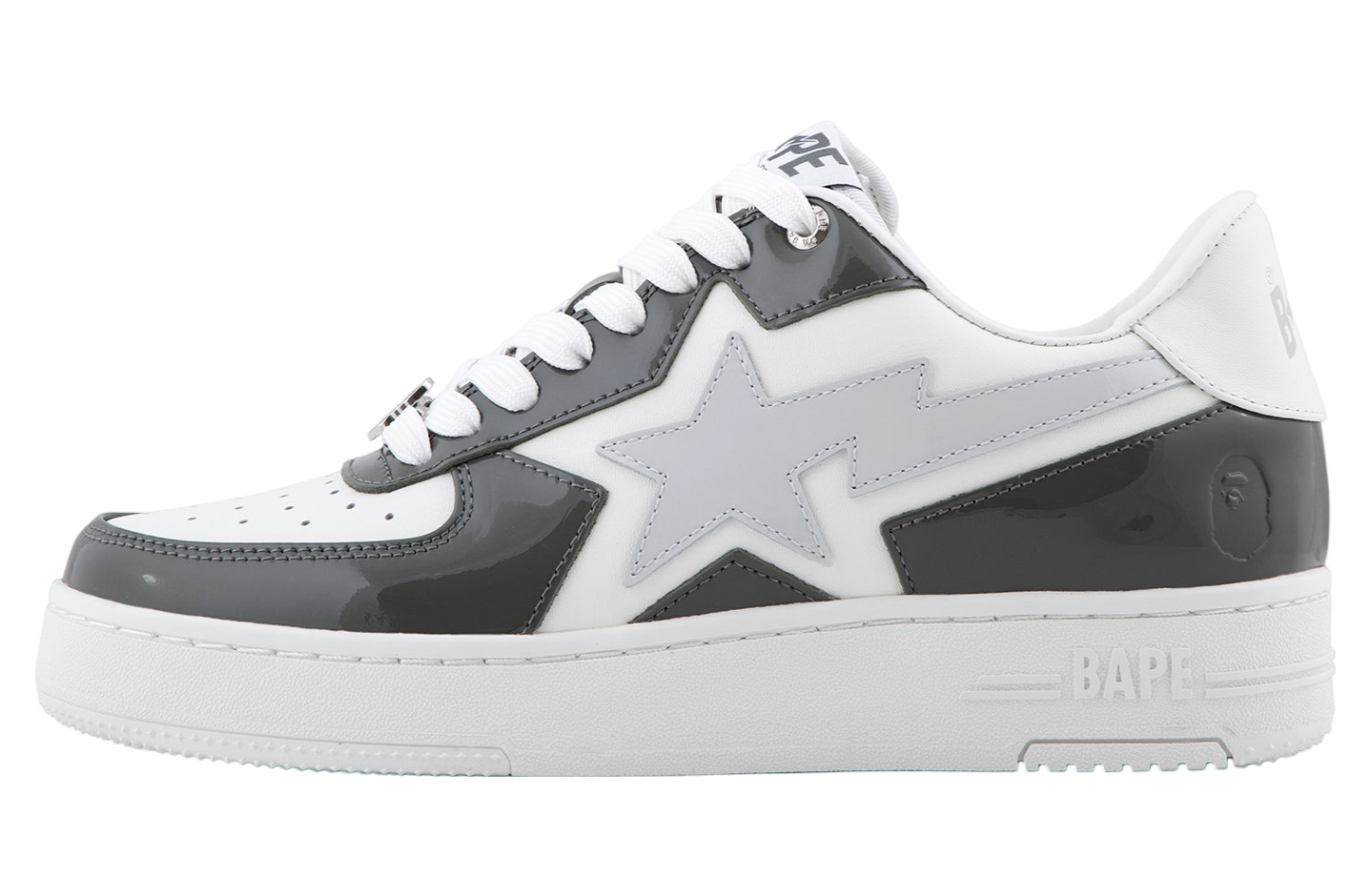 Bape Sta Icon #2 Gray / White