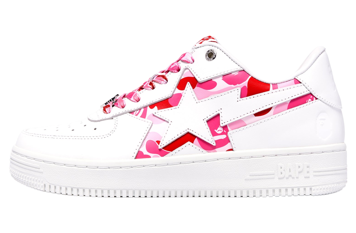 Bape Sta Icon Abc Camo Pink