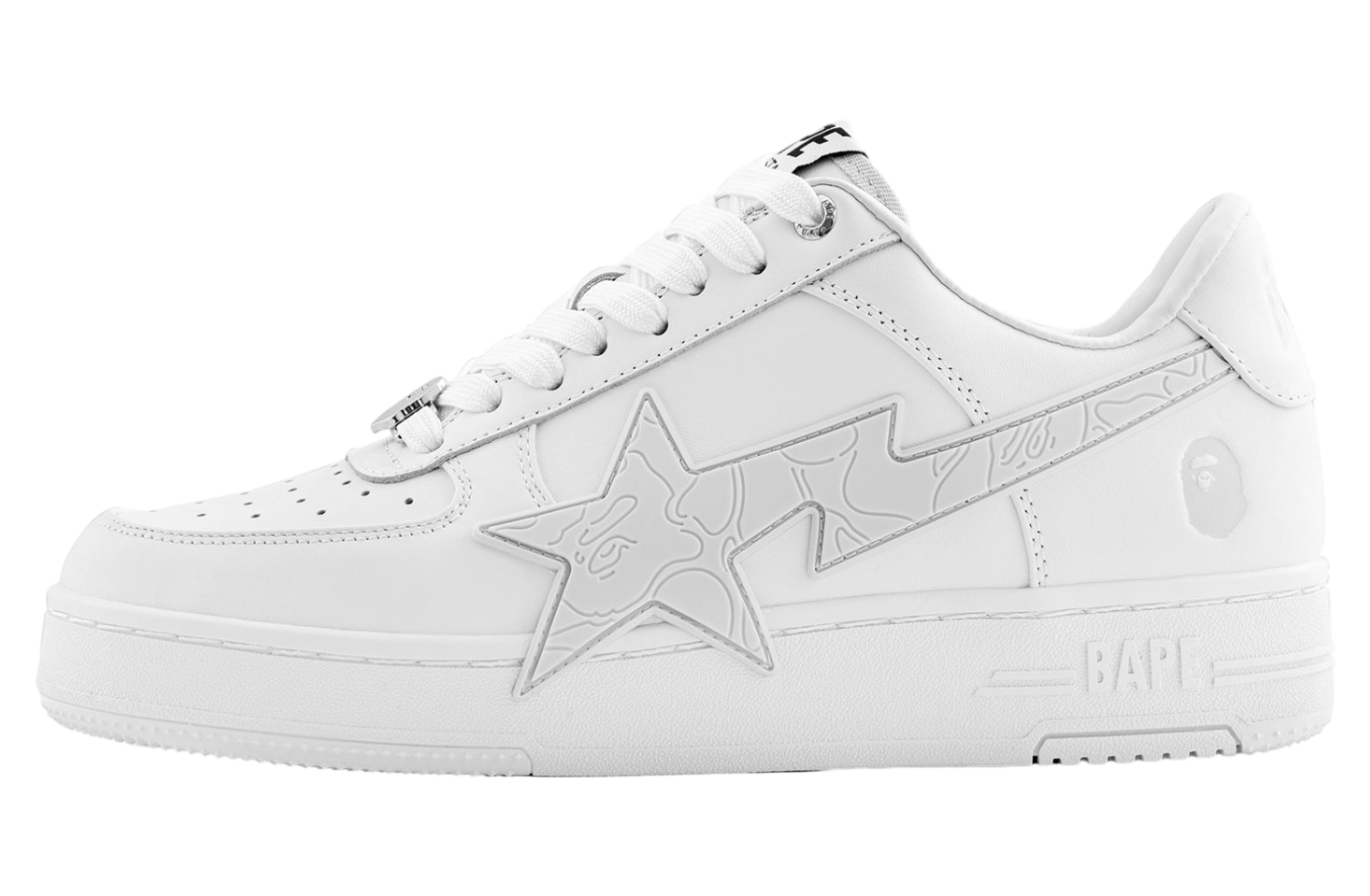 Bape Sta OS #2 White / White