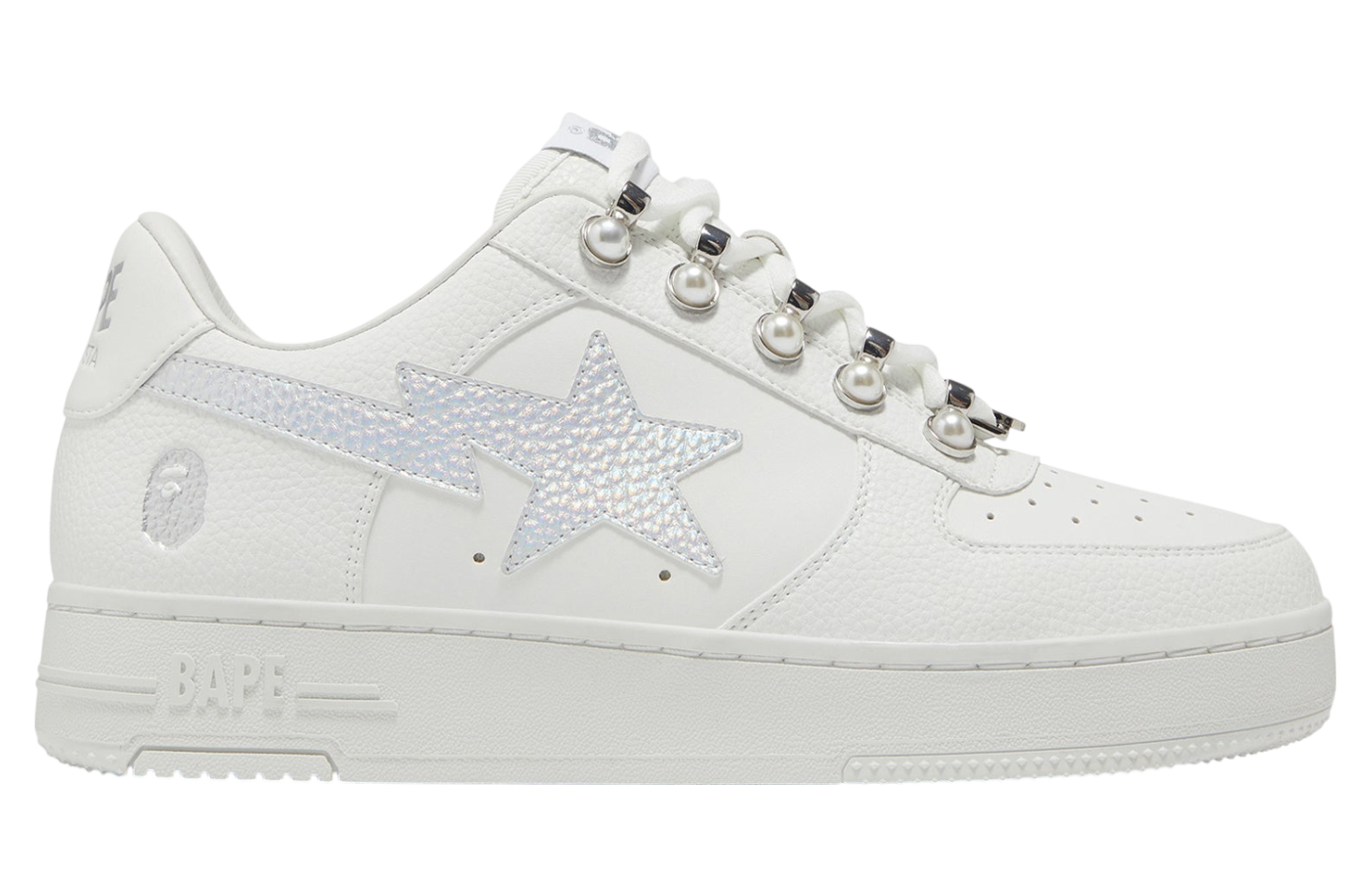 Bape Sta Pearl Goat White