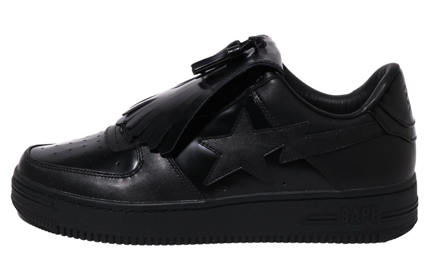 Bape Sta Quilt Tassel Black