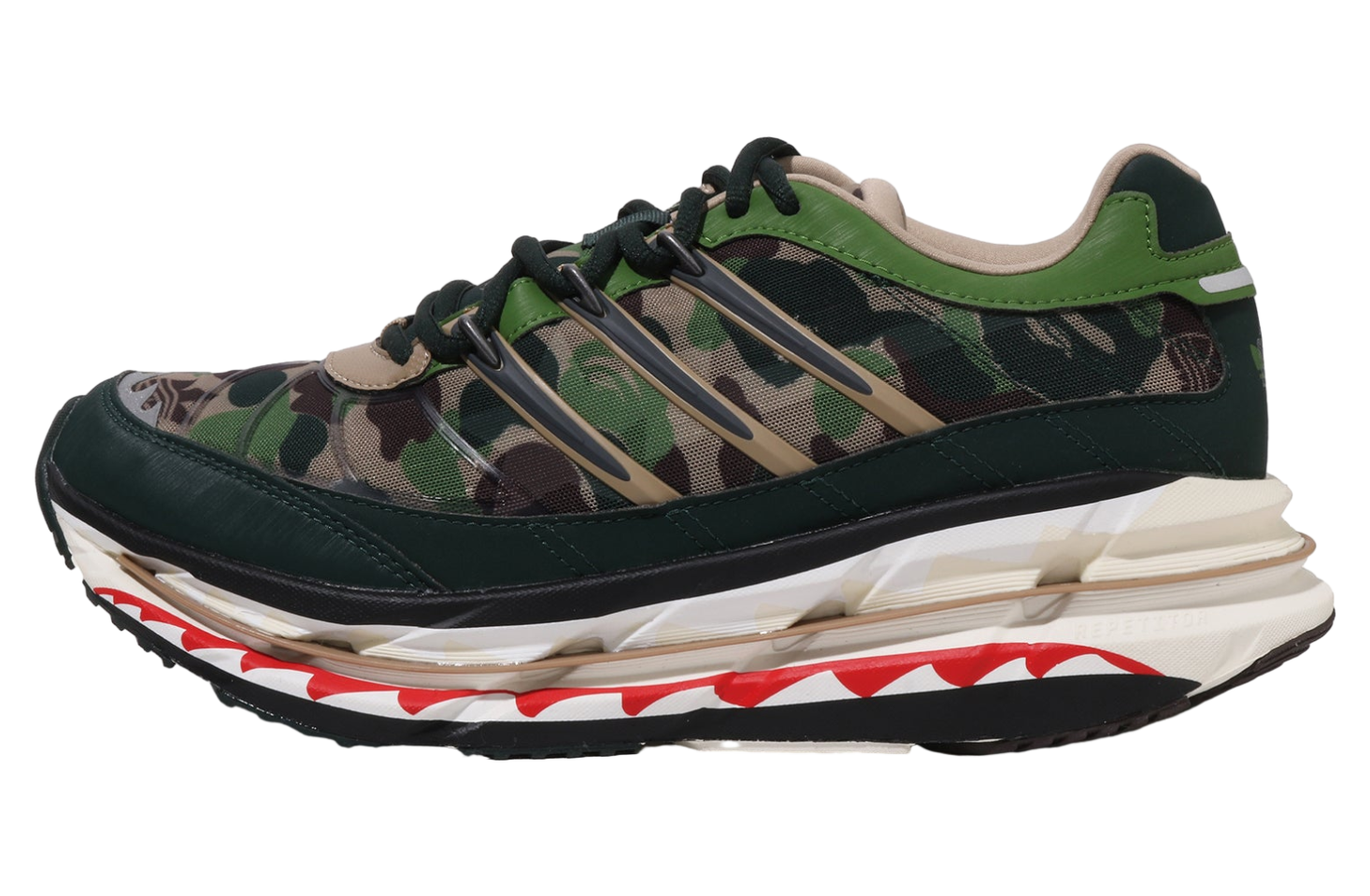 Bape X Adidas Adistar Hrmy WMNS Green