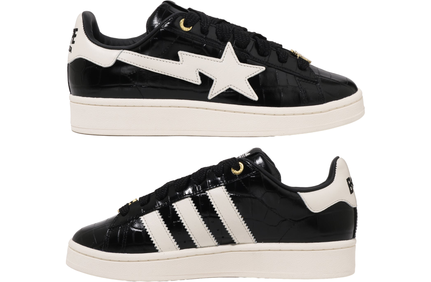 Bape X Adidas Campus 00s Black