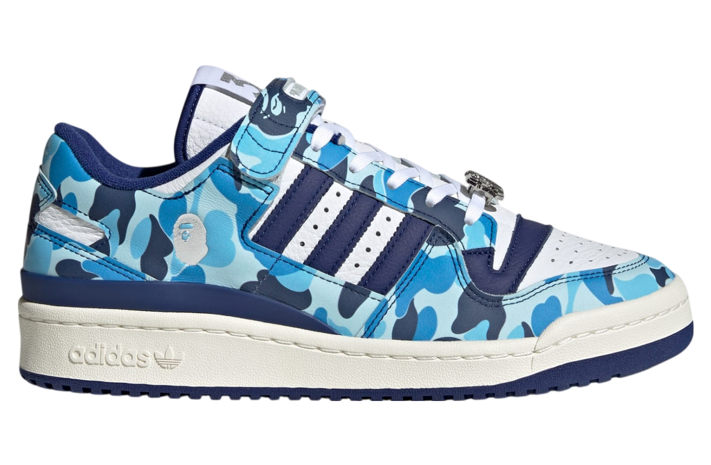 BAPE x adidas Forum 84 Low 30th Anniversary Blue Camo