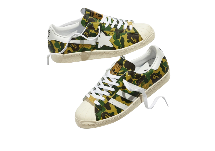 BUY BAPE X Adidas Superstar Green Camo | Kixify Marketplace