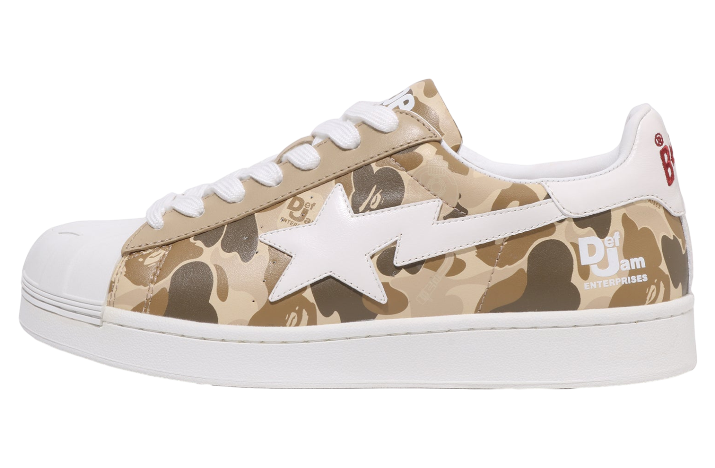 Bape X Def Jam Skull Sta Brown
