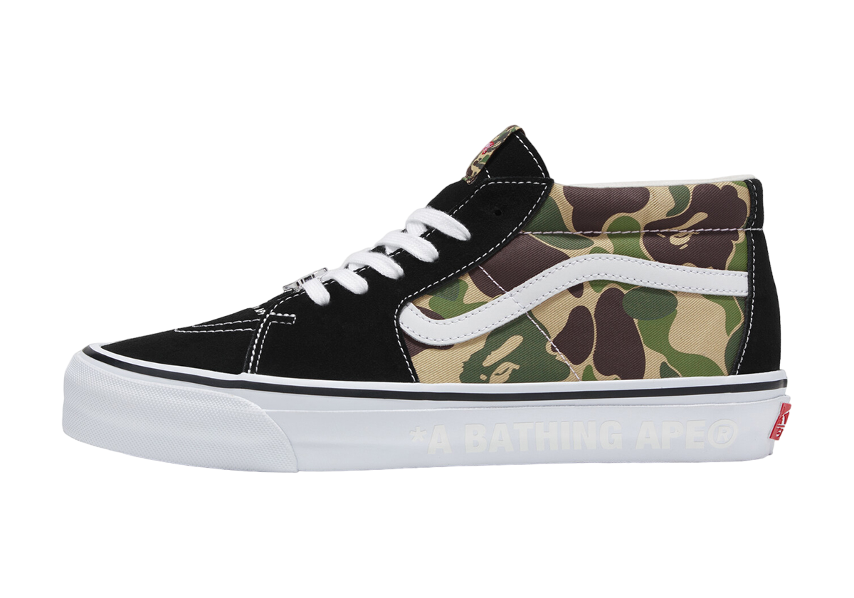 Bape x Vans Sk8-Mid