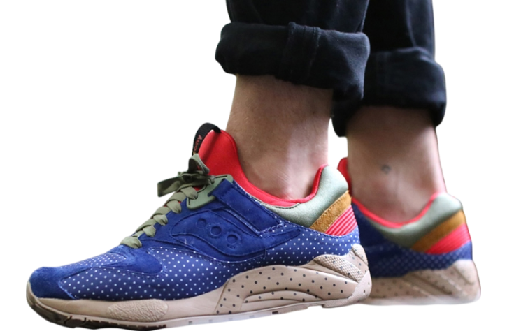 Bodega x Saucony Grid 9000 - Polka Dot Pack