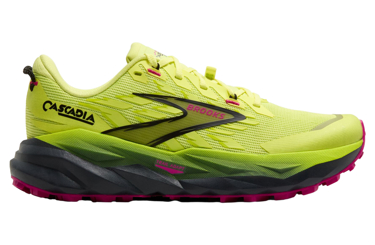Brooks Cascadia 19 WMNS Sunny Lime / Black - Aug 2025