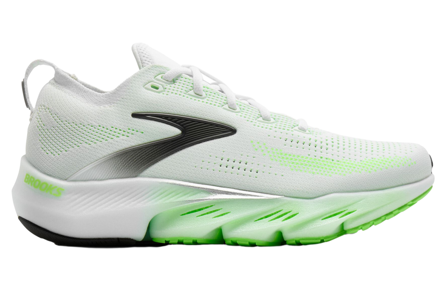 Brooks Glycerin Flex White / Green Gecko