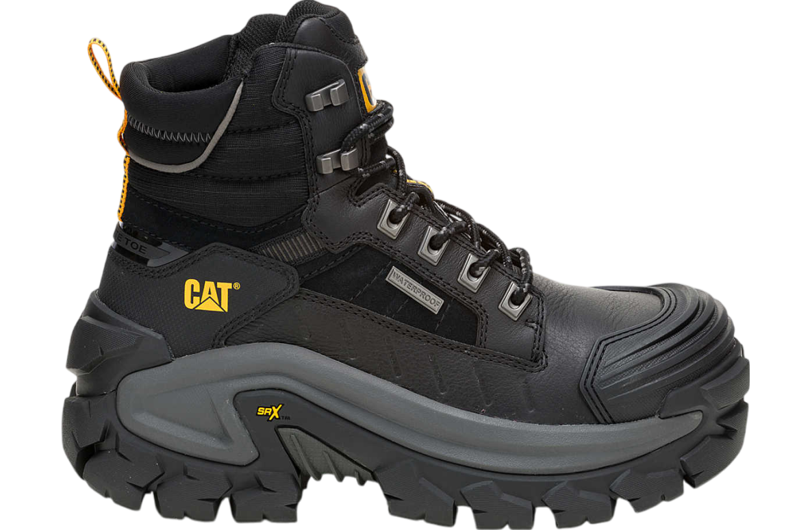 Caterpillar Invader Max Waterproof Work Boot Black