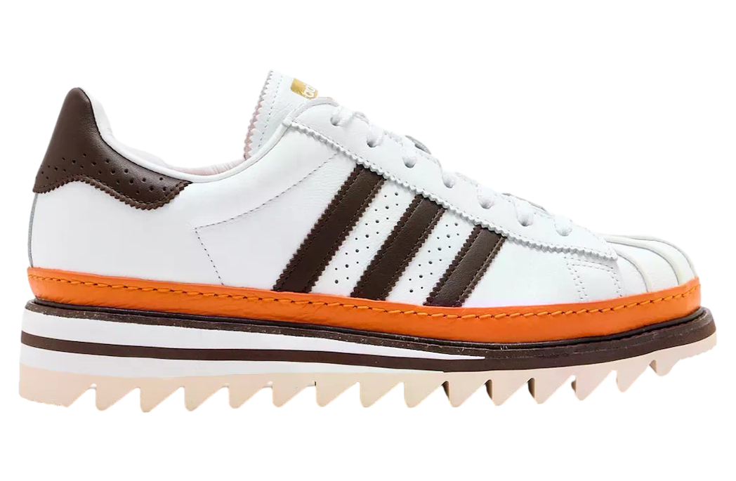 Clot x Adidas Superstar Footwear White / Coffee