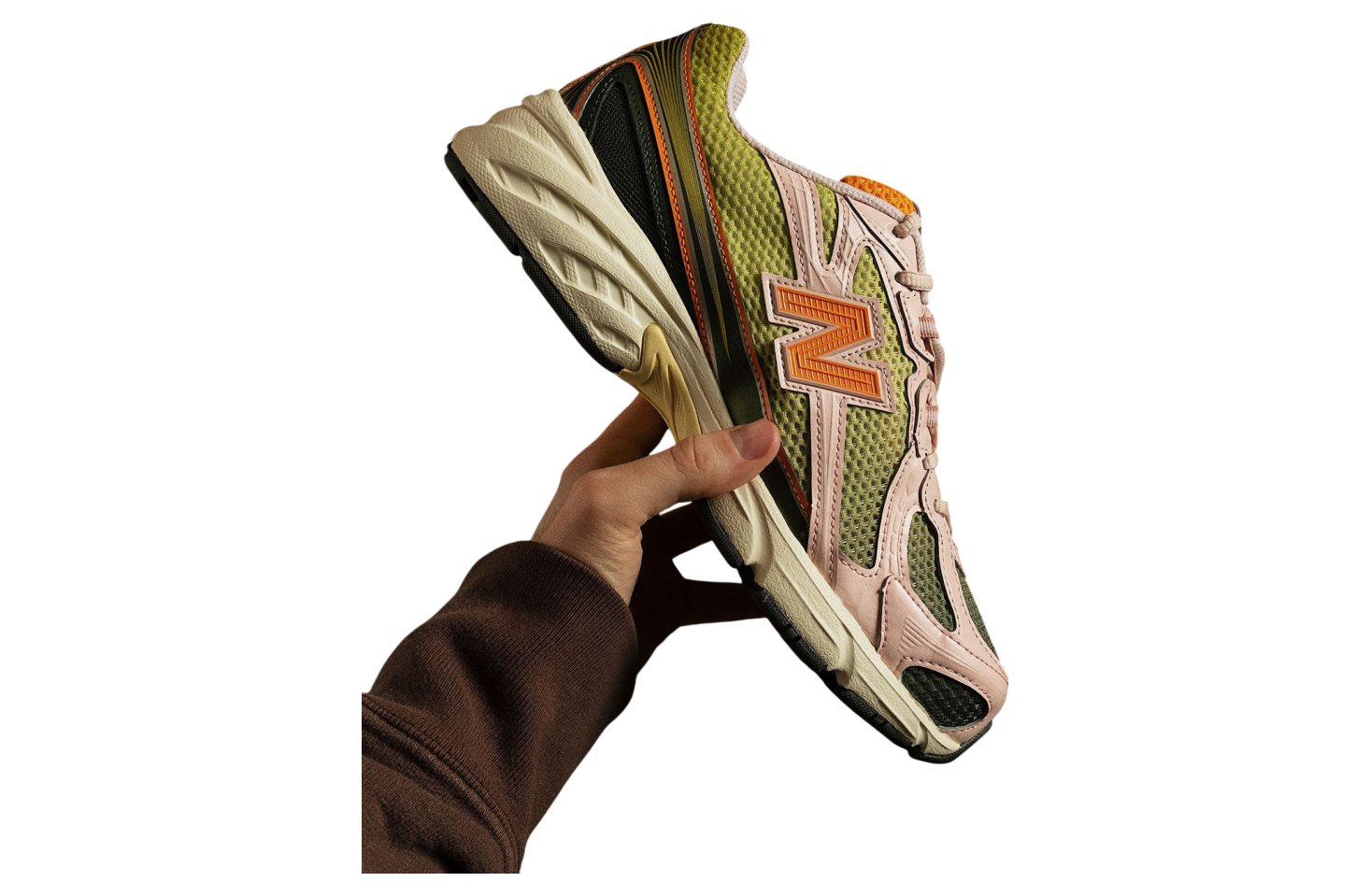 Concepts x New Balance 740 Light Green / Orange