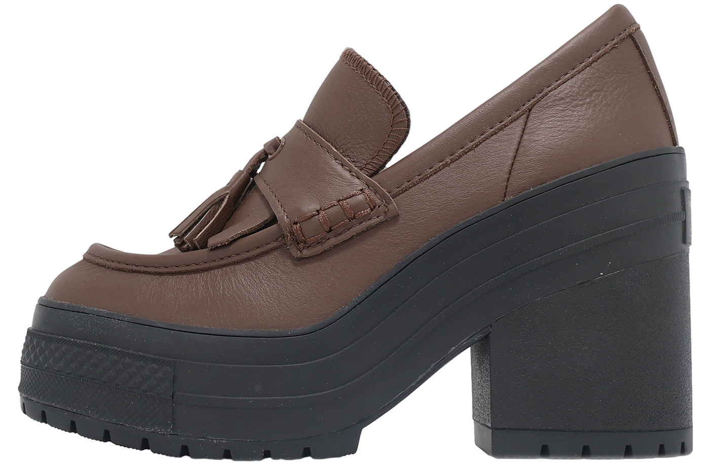 CONVERSE ローファー loafer brown 26.5 新品 未使用 CONVERSE コンバース レディース ローファー SIZE 24.5cm CHUNK
