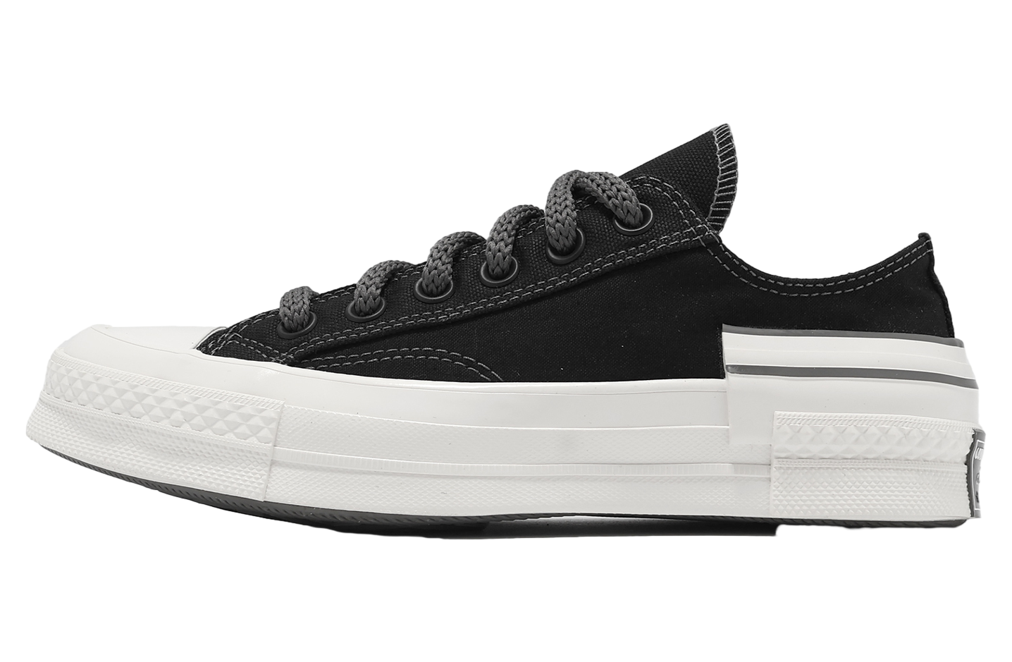 Converse Chuck 70 Hacked Heel Low Black / White