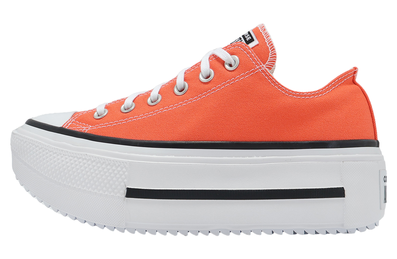 Converse Chuck Taylor All Star Lift Double Stack Low Orange / White