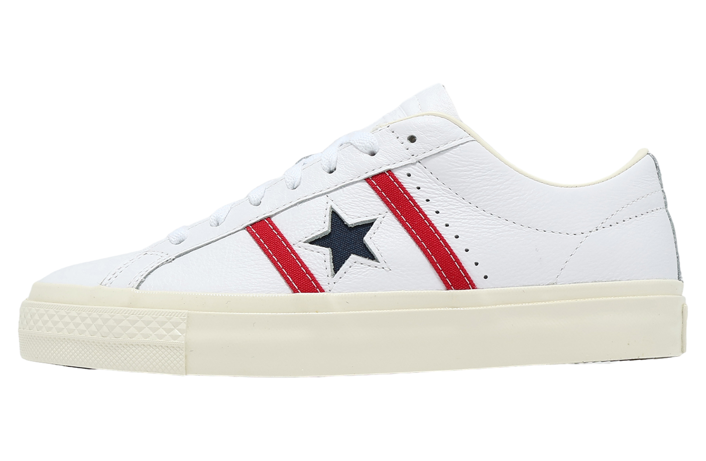CONVERSE ONE STAR OX US 7.5 ホワイト/レッド Converse One Star Shoes. Converse.com. Converse.com