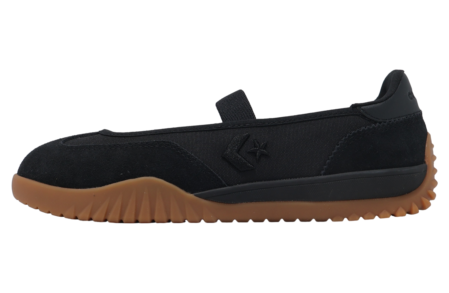 Converse Run Star Trainer Ballet Flat Black / Brown