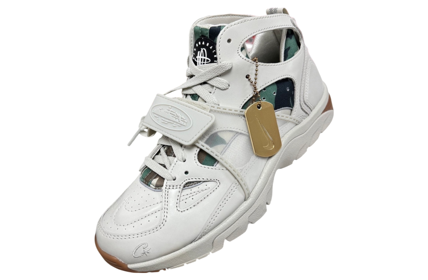 Corteiz x Nike Air Trainer Huarache Light Bone Light Bone / White