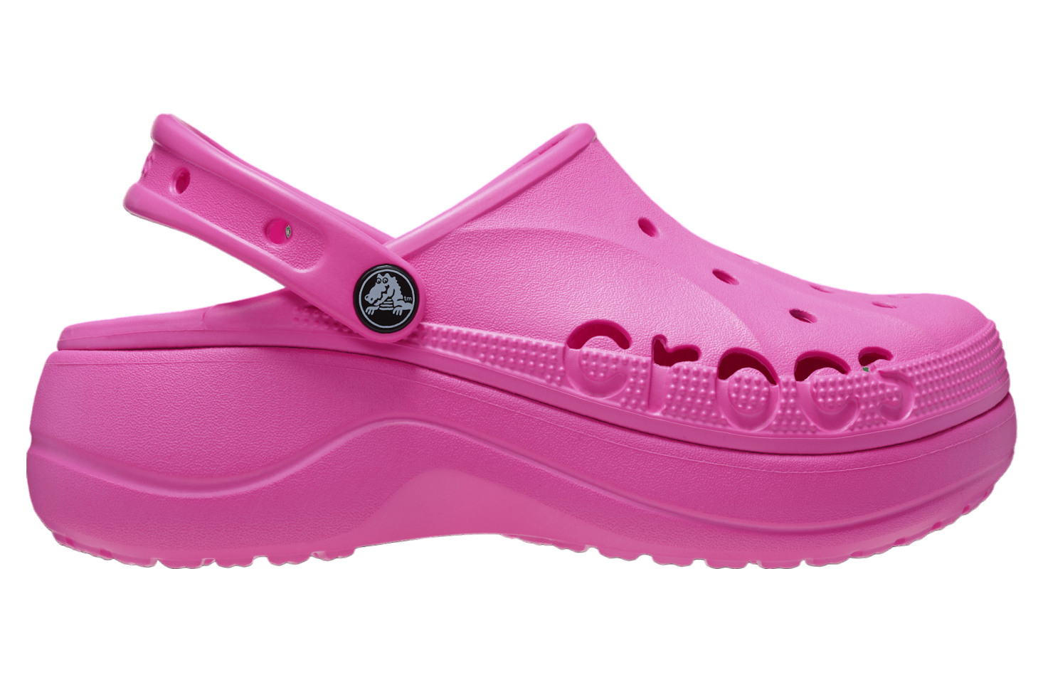 Crocs Baya Platform Clog WMNS Electric Pink