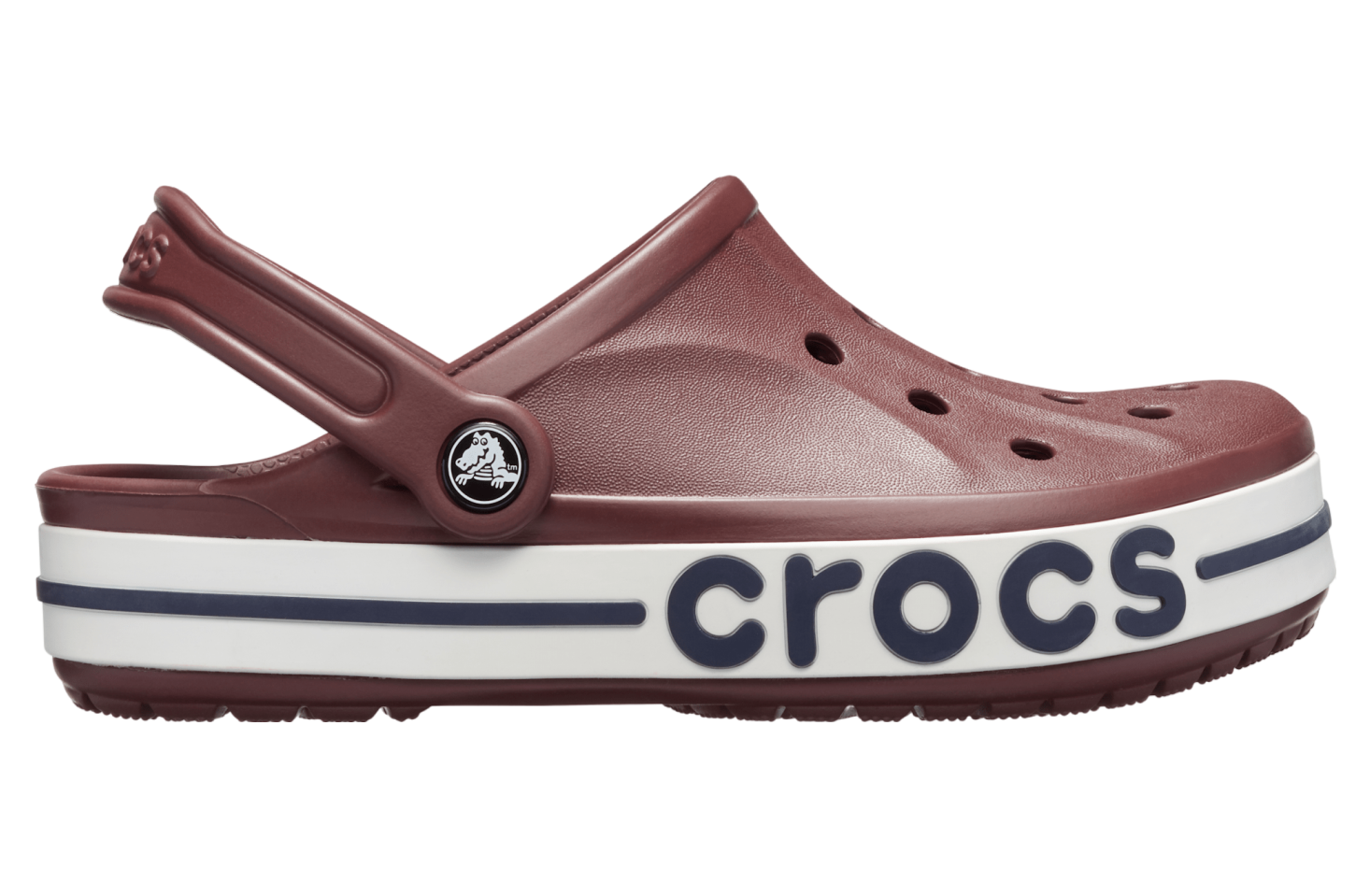 Crocs Bayaband Clog Burgundy / Navy