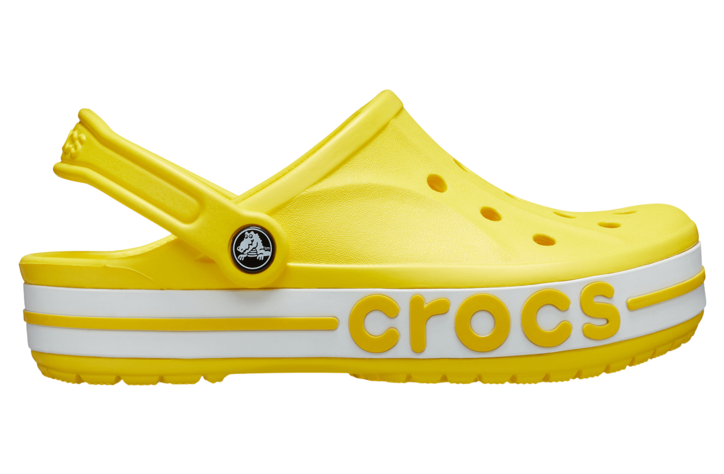 Crocs Bayaband Clog Lemon / White