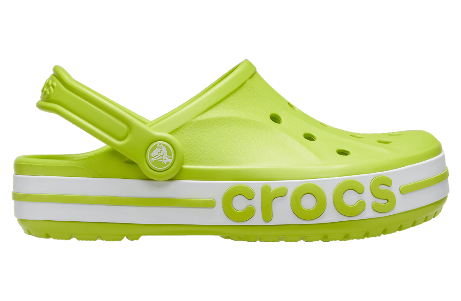 Crocs Bayaband Clog Lime Punch / White