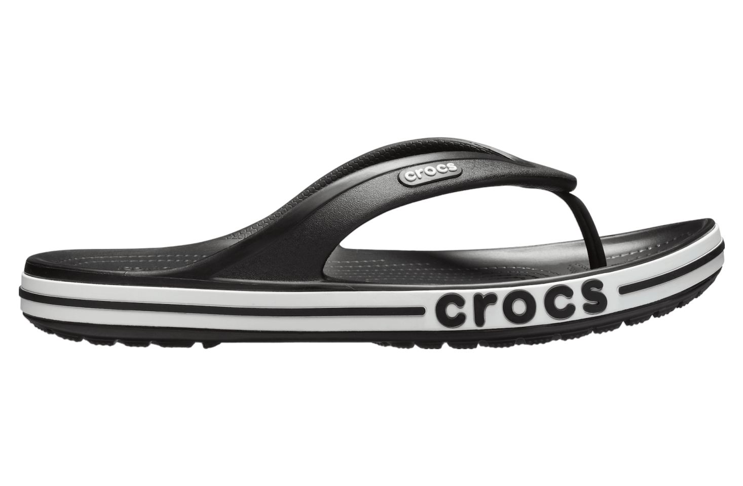 Crocs Bayaband Flip Black / White