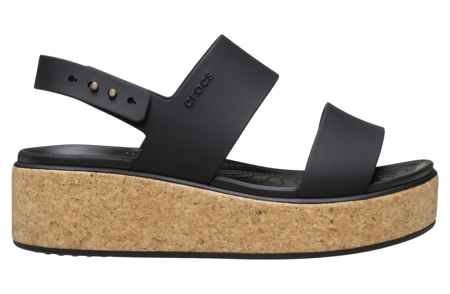 Crocs Brooklyn Cork Low Wedge WMNS Black